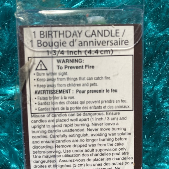 Papyrus candle “0” - Picture 2 of 2